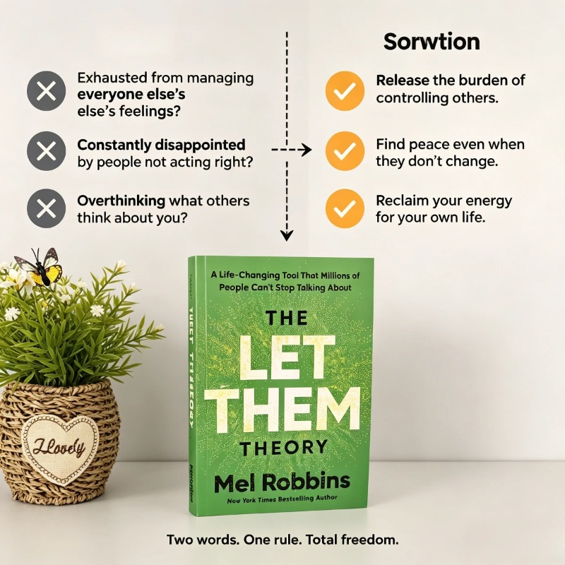 The Let Them Theory By Mel Rob - Health & Wellness Photos 评论和价格