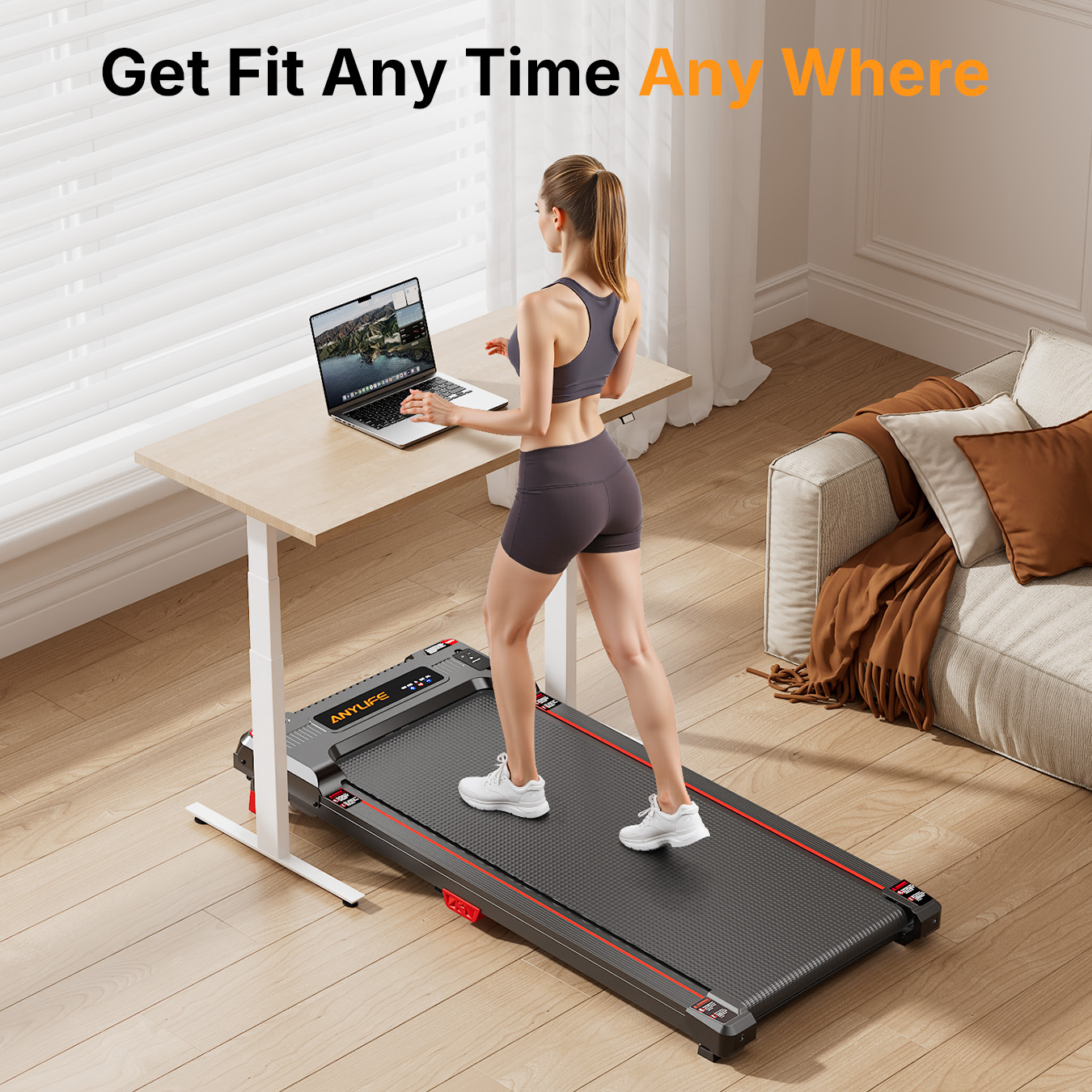 AnyLife 480D-A Treadmill Walki - Health Wellness Training 评论和价格