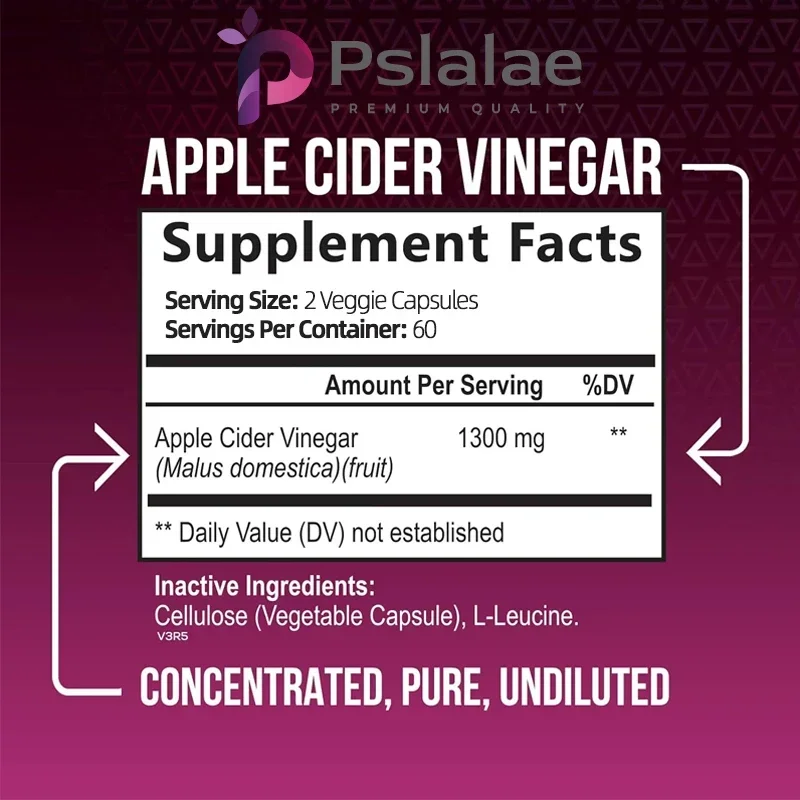 Apple Cider Vinegar Capsules - - Health Wellness Day 评论和价格